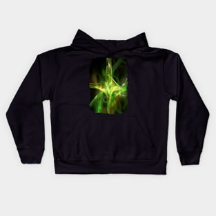 Creature Green Yellow Kids Hoodie